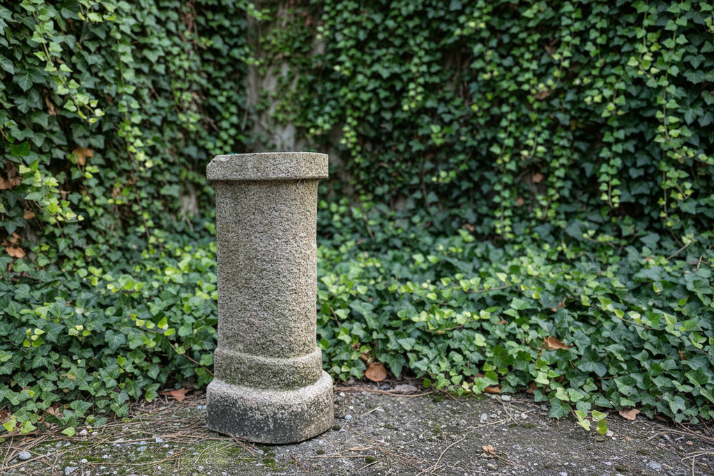 COLONNINA PER FONTANA GRANITO ROSA