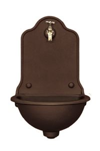FONTANA ISEO GR BROWN (RAL8011) senza rubinetti