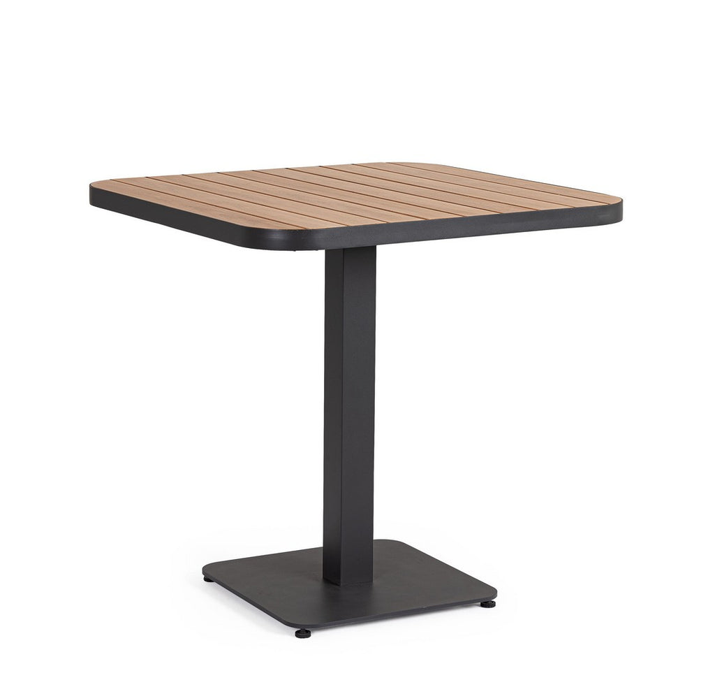 TAVOLO BELMAR ANTRACITE 75X75