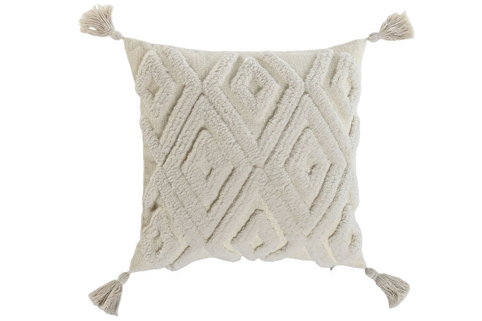 CUSCINO 45X45 ECRU C/NAPPINE