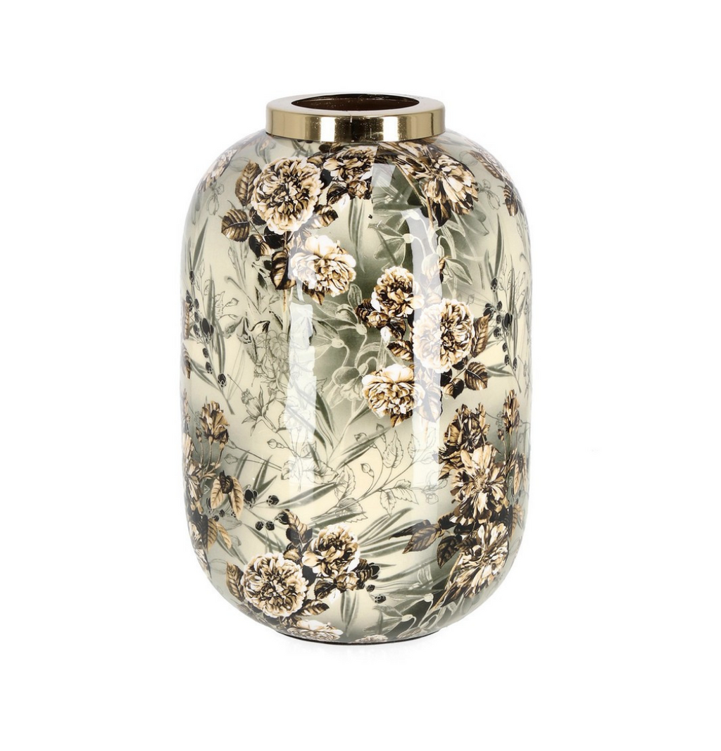 VASO VISALIA VERDE/BIANCO