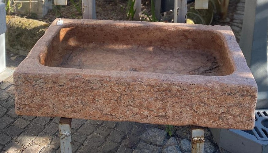 LAVABO MARMO ROSSO VR  60