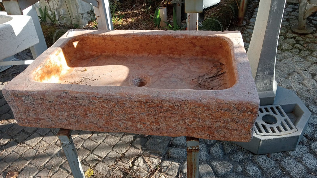 LAVABO MARMO ROSSO VR 80