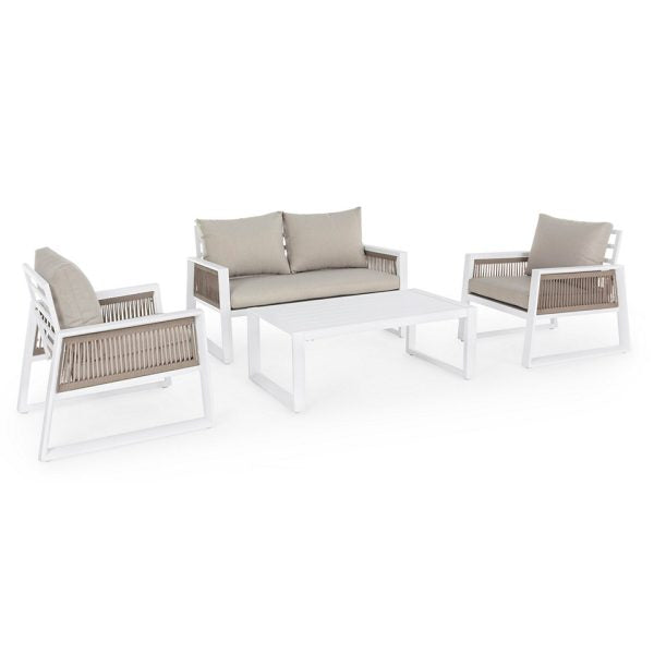 SALOTTO CAPTIVA BIANCO 4 PZ