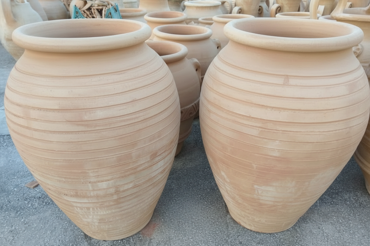 ANFORA RIGATA H 40