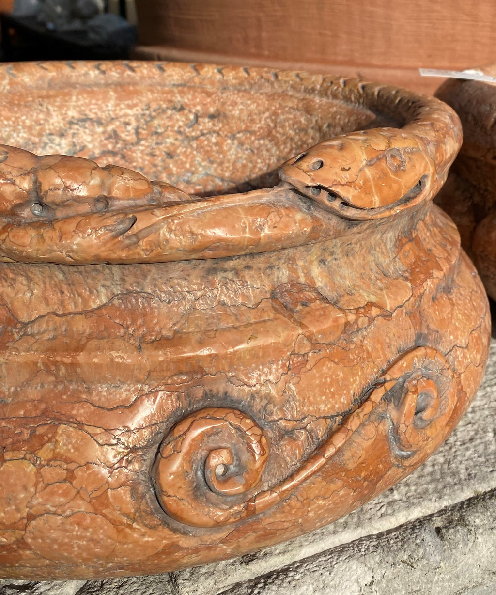 CIOTOLA MARMO ROSSO VR SNAKE