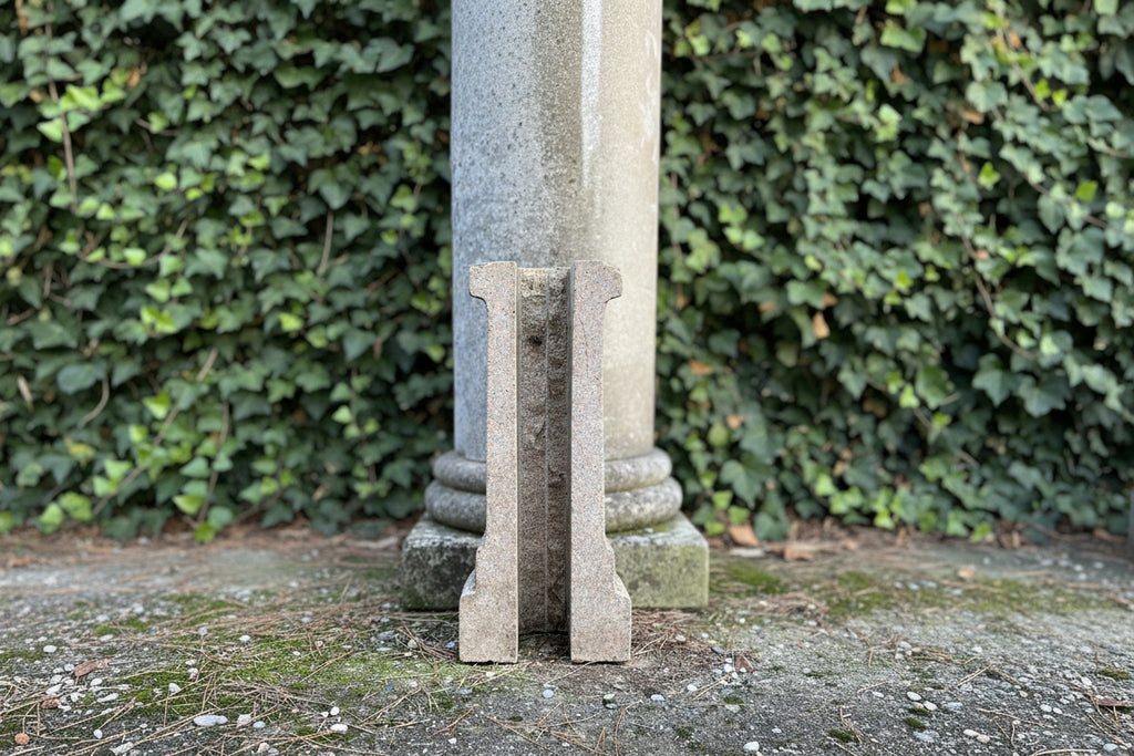 COLONNINA PER FONTANA GRANITO ROSA