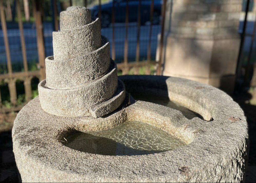 FONTANA  A CASCATA H90/120 ROSA