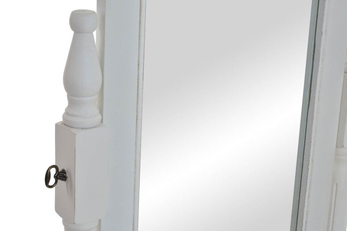 SPECCHIO LEGNO NATURALE BIANCO