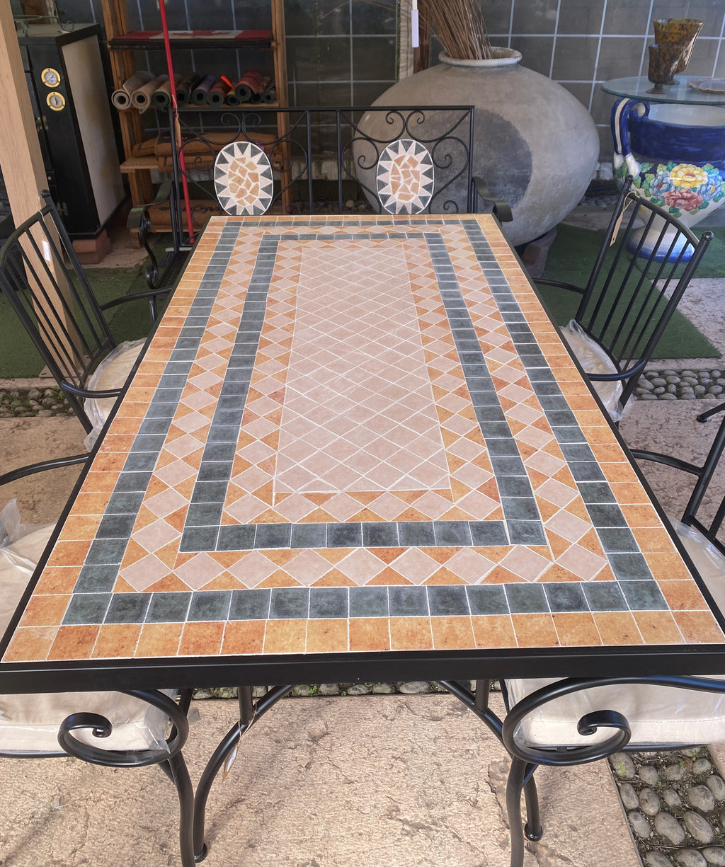 TAVOLO MOSAICO CLASSIC 80X150