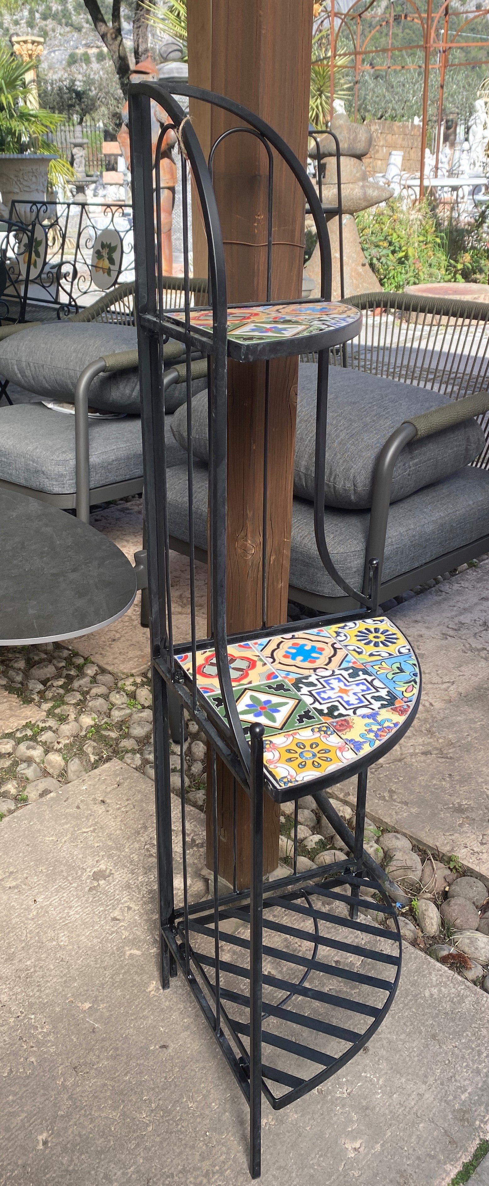 SCAFFALE MOSAICO ANG H 115