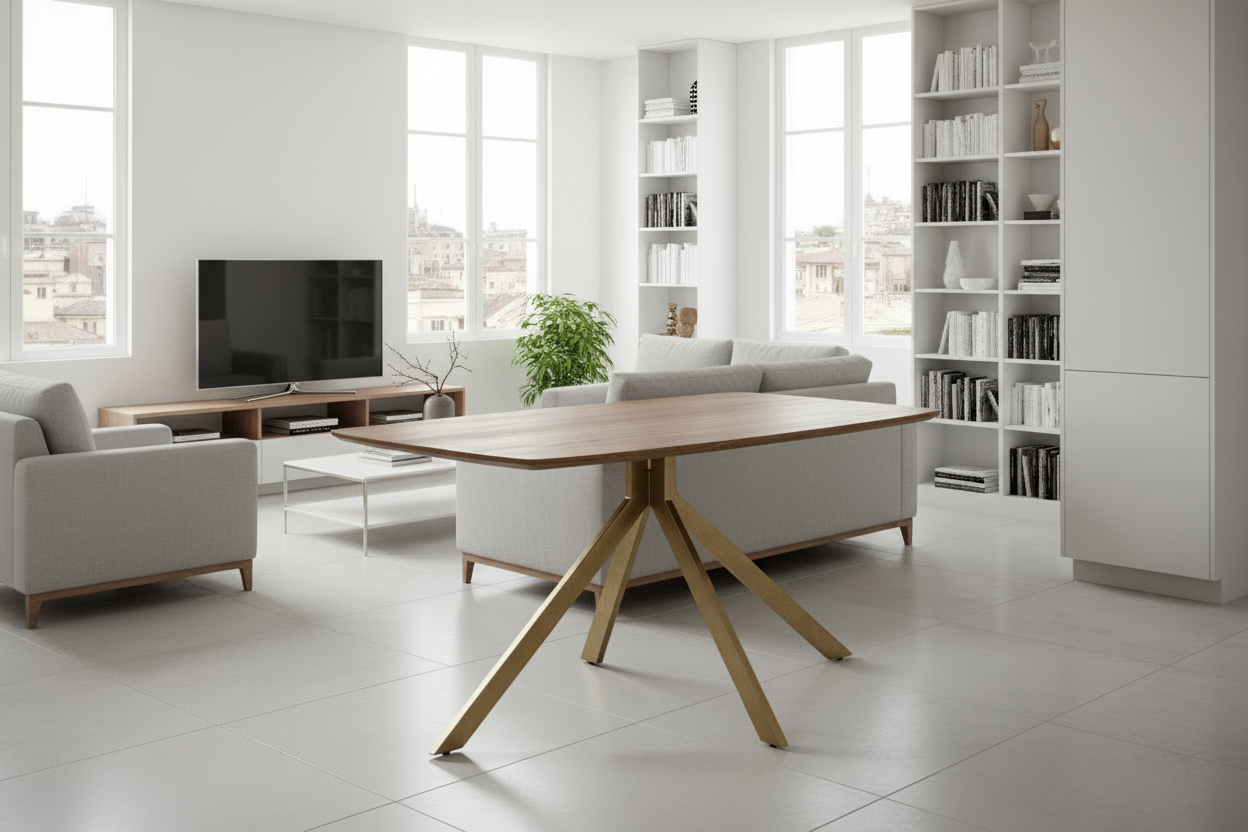TAVOLO SHERMAN 150X90 PIANO IN MANGO