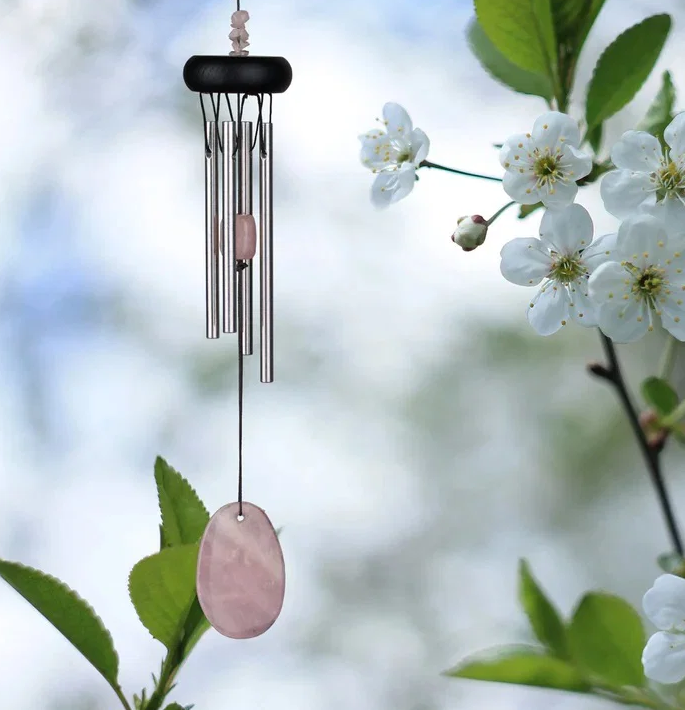 WIND CHIMES "QUARZO ROSA"