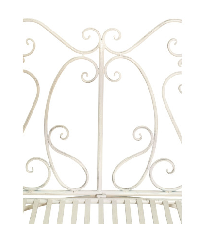 DIVANETTO IN FERRO 113X58X94 BIANCO