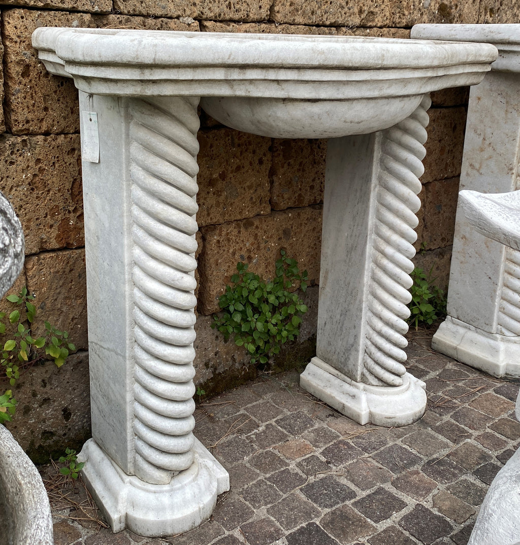 LAVABO MARMO GAMBE PICCOLO