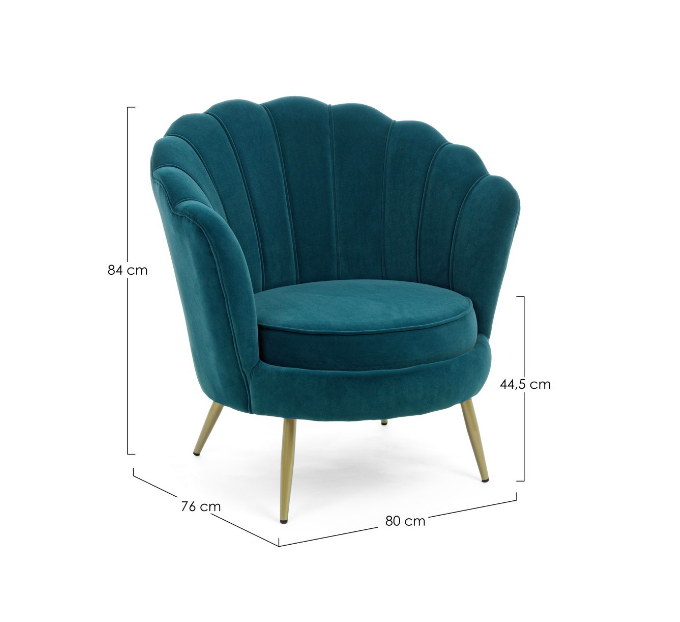 POLTRONA GILIOLA BLUE