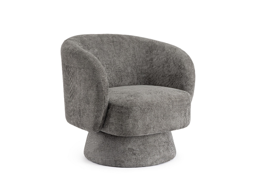 POLTRONA GIREVOLE GRIGIO SC