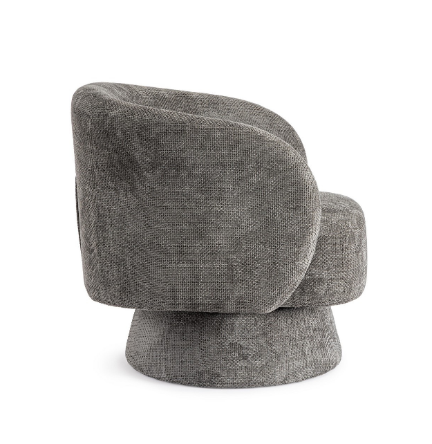 POLTRONA GIREVOLE GRIGIO SC