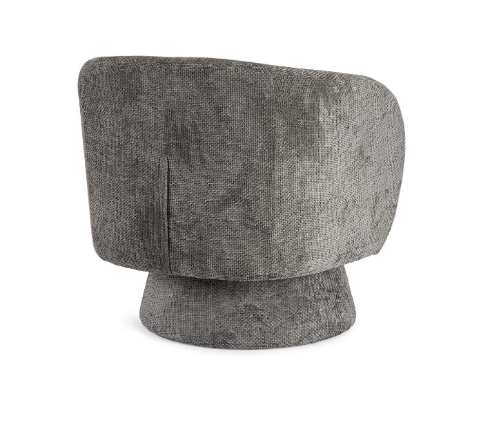 POLTRONA GIREVOLE GRIGIO SC