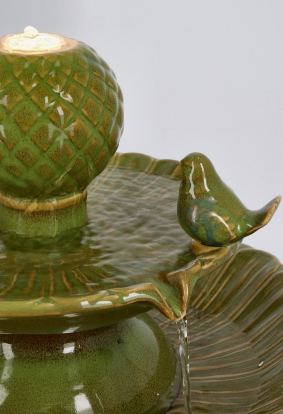 FONTANA NIKY VERDE C/UCCELLINI