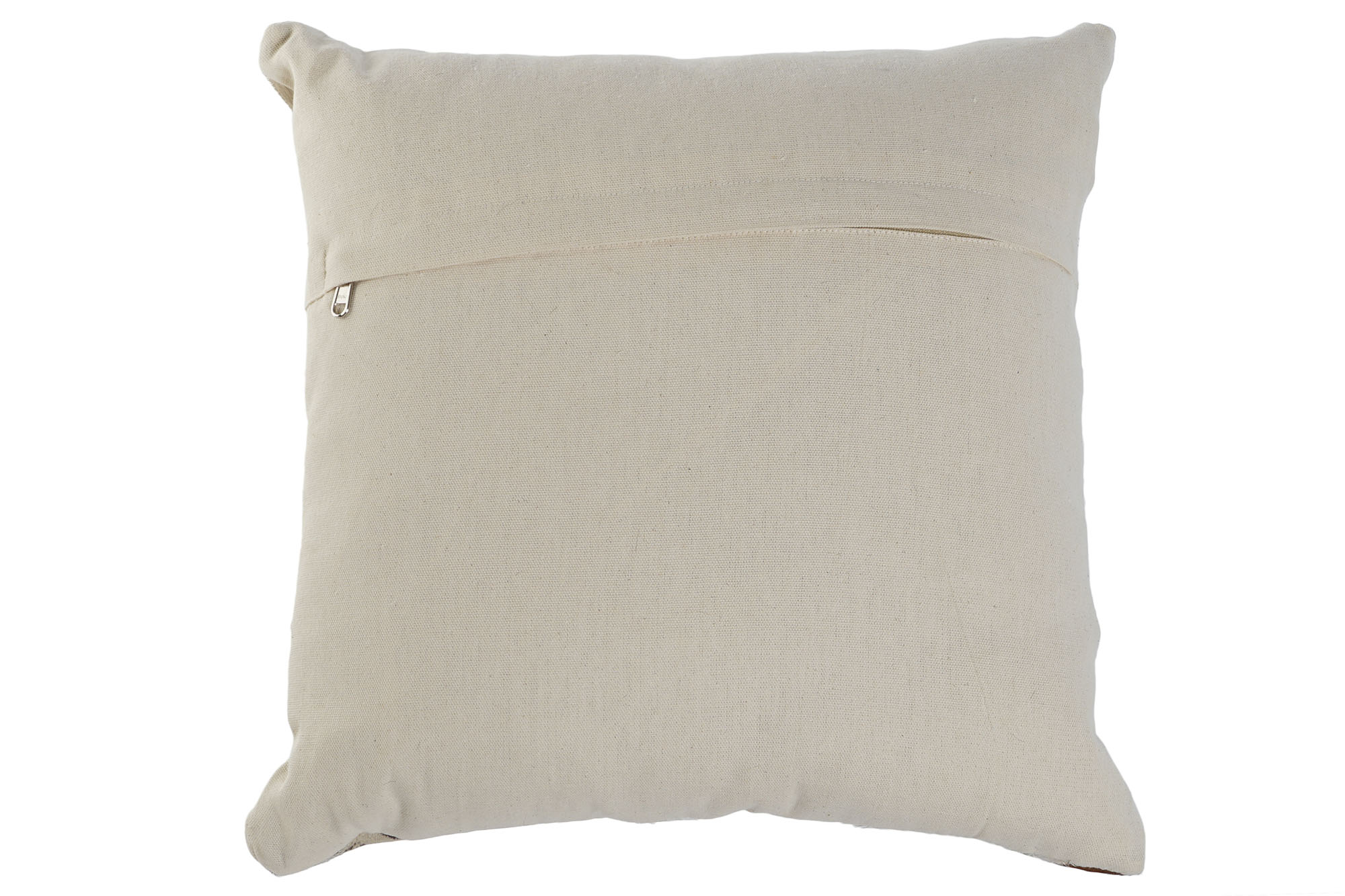 CUSCINO 40X40 PELLE POLIESTERE BEIGE