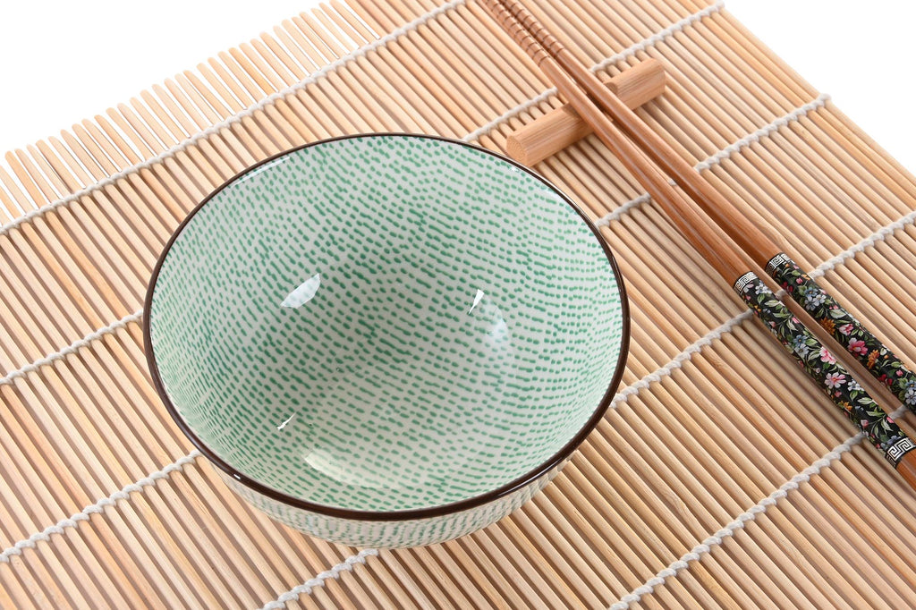SUCHI SET BAMBOO-GRES VERDE