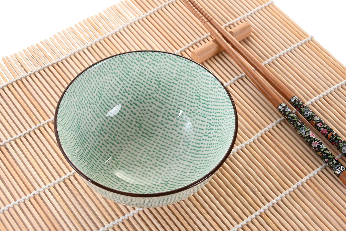 SUCHI SET BAMBOO-GRES VERDE