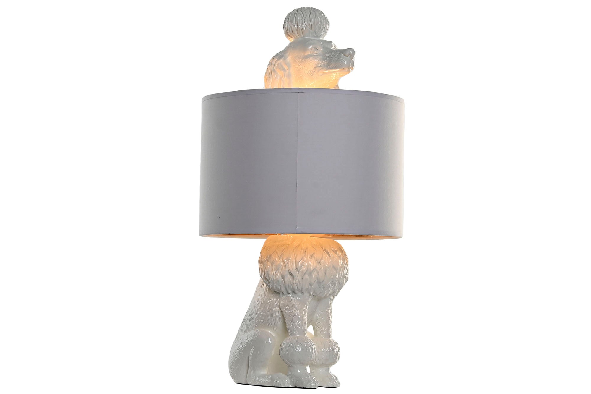 LAMPADA DA TAV RESINA CANE