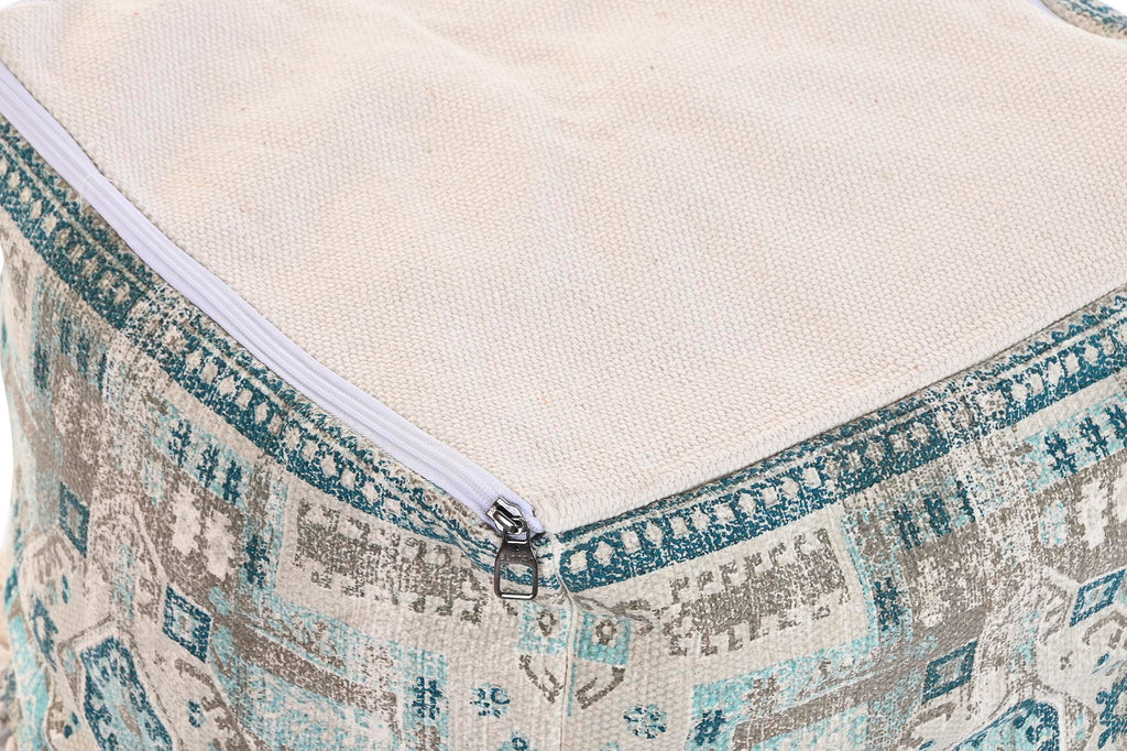 CUSCINO 40X40X40 FLECOS AZZURRO