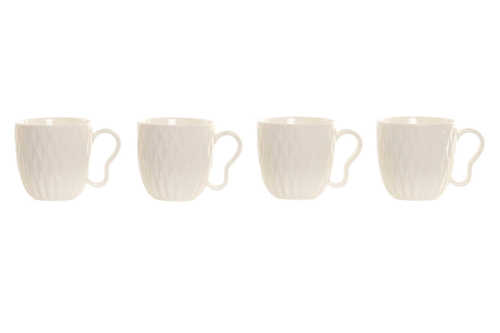 TAZZA SET 4 PORCELLANA BAMB
