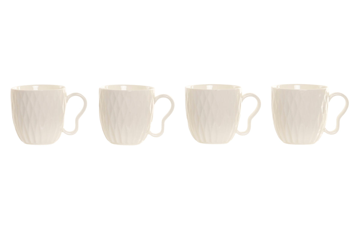 TAZZA SET 4 PORCELLANA BAMB