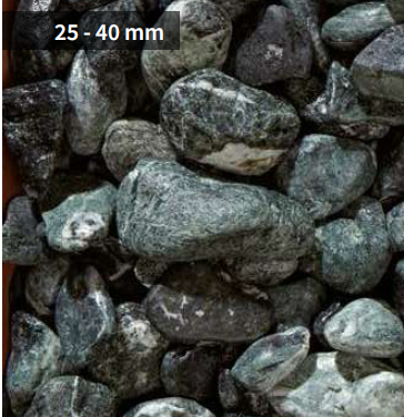 CIOTTOLO VERDE ALPI 25-40  SACCO 25KG