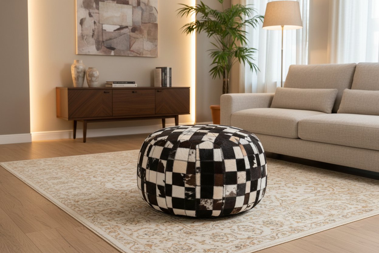 CUSCINONE D48 MARRONE