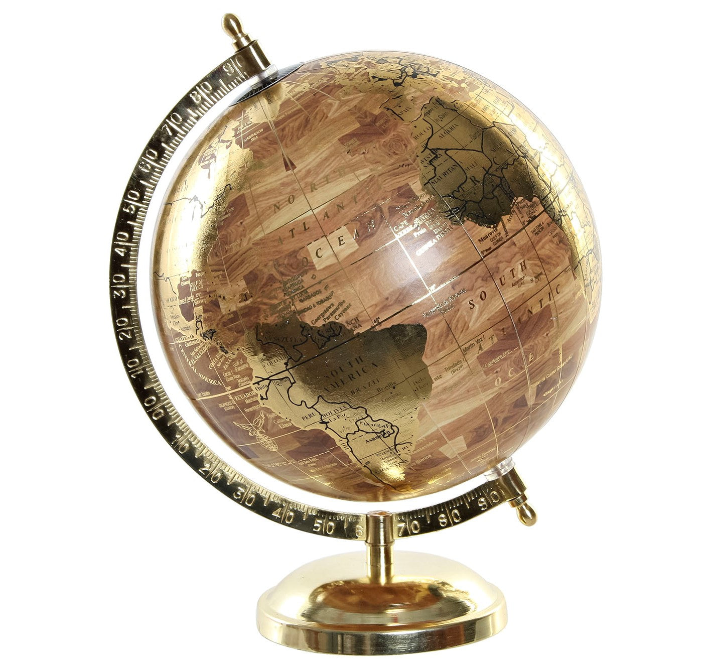 MAPPAMONDO IN ALLUMINIO