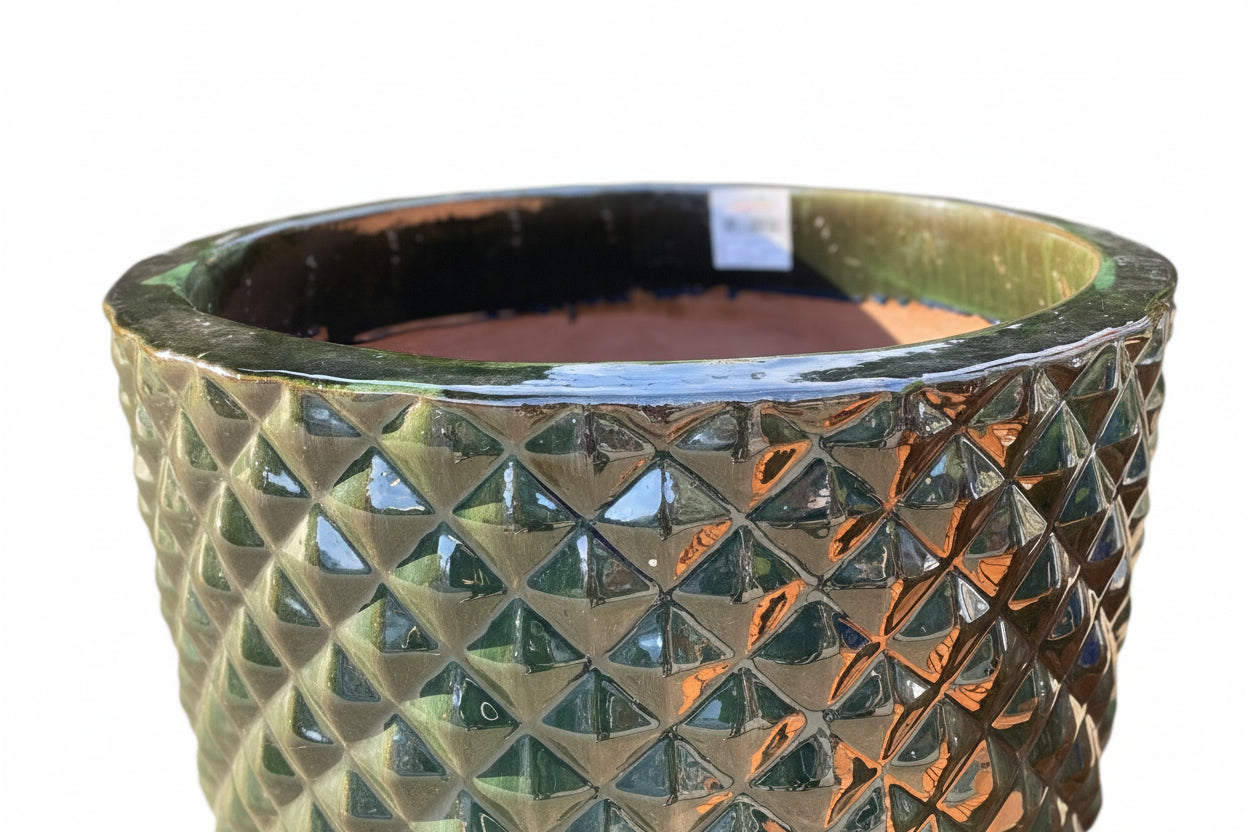 VASO ALTO BRAID FALLING GREEN GRANDE