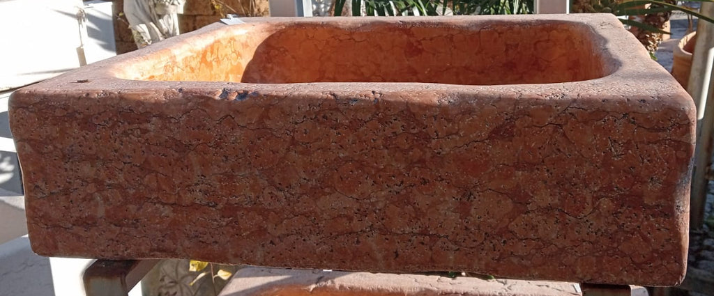 LAVABO MARMO ROSSO VR  60