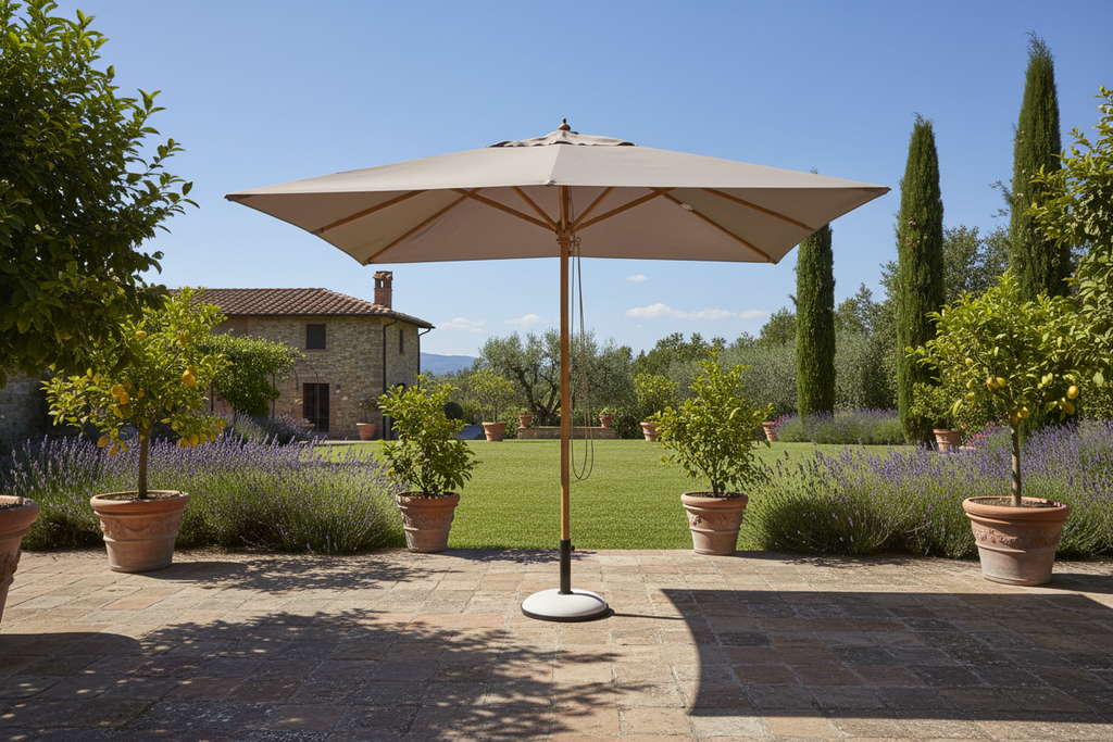 OMBRELLONE ECLIPSE 3X3 TORTORA