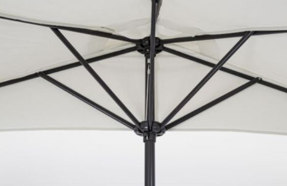OMBRELLONE KALIFE MEZZA LUNA 2,7 ECRU