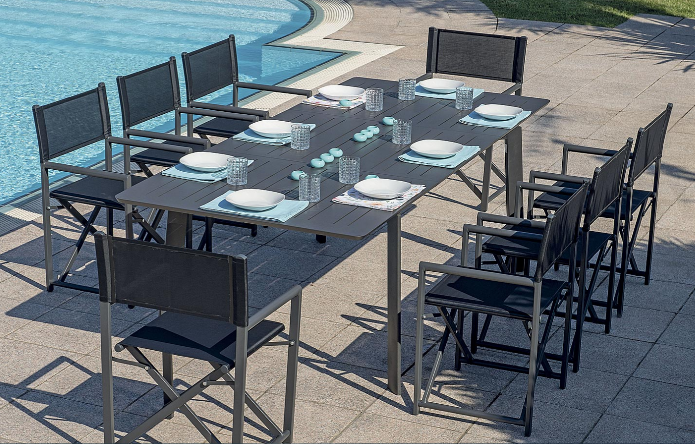 TAVOLO SAN DONATO 160/240X102 ALLUM