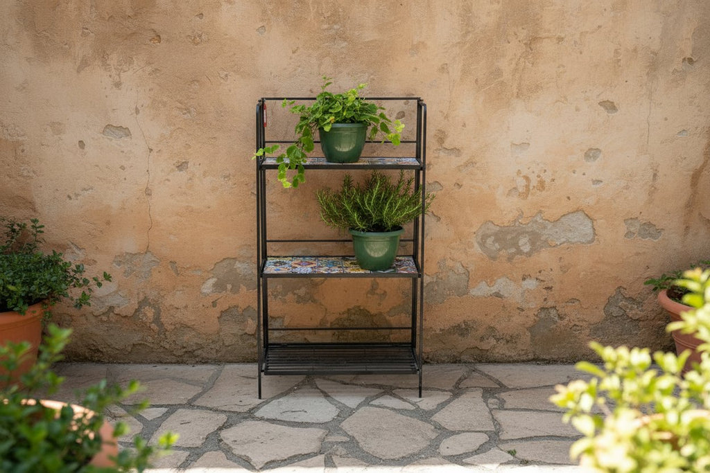 SCAFFALE MOSAICO 3 RIPIANI LARGE H115