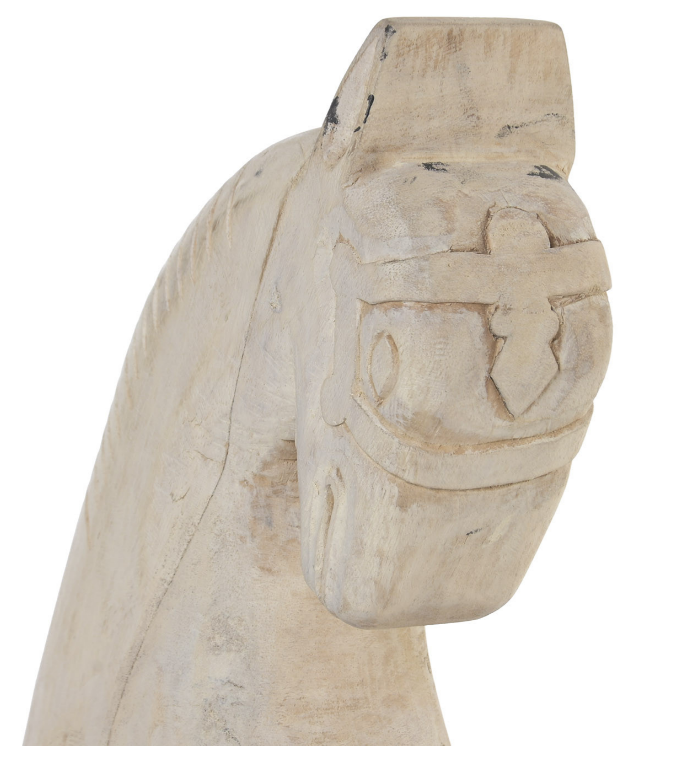 SCULTURA LEGNO CAVALLO