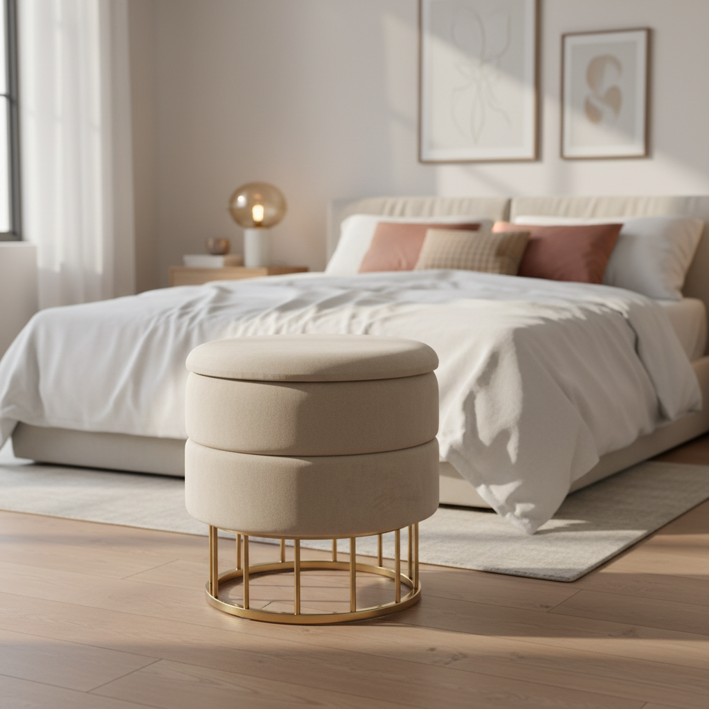 SGABELLO CONT PAVLINA BEIGE