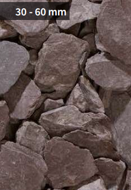 SLATE VIOLA 30-60MM SACCO KG 25