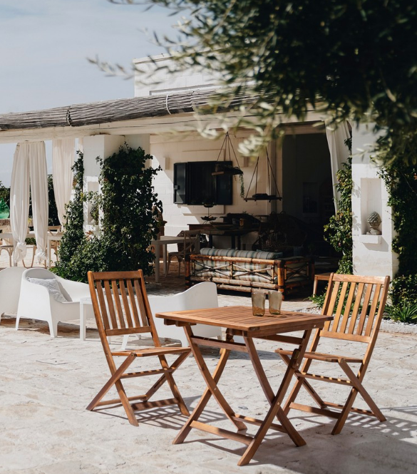 SEDIA MALI PIEGHEVOLE IN ACACIA