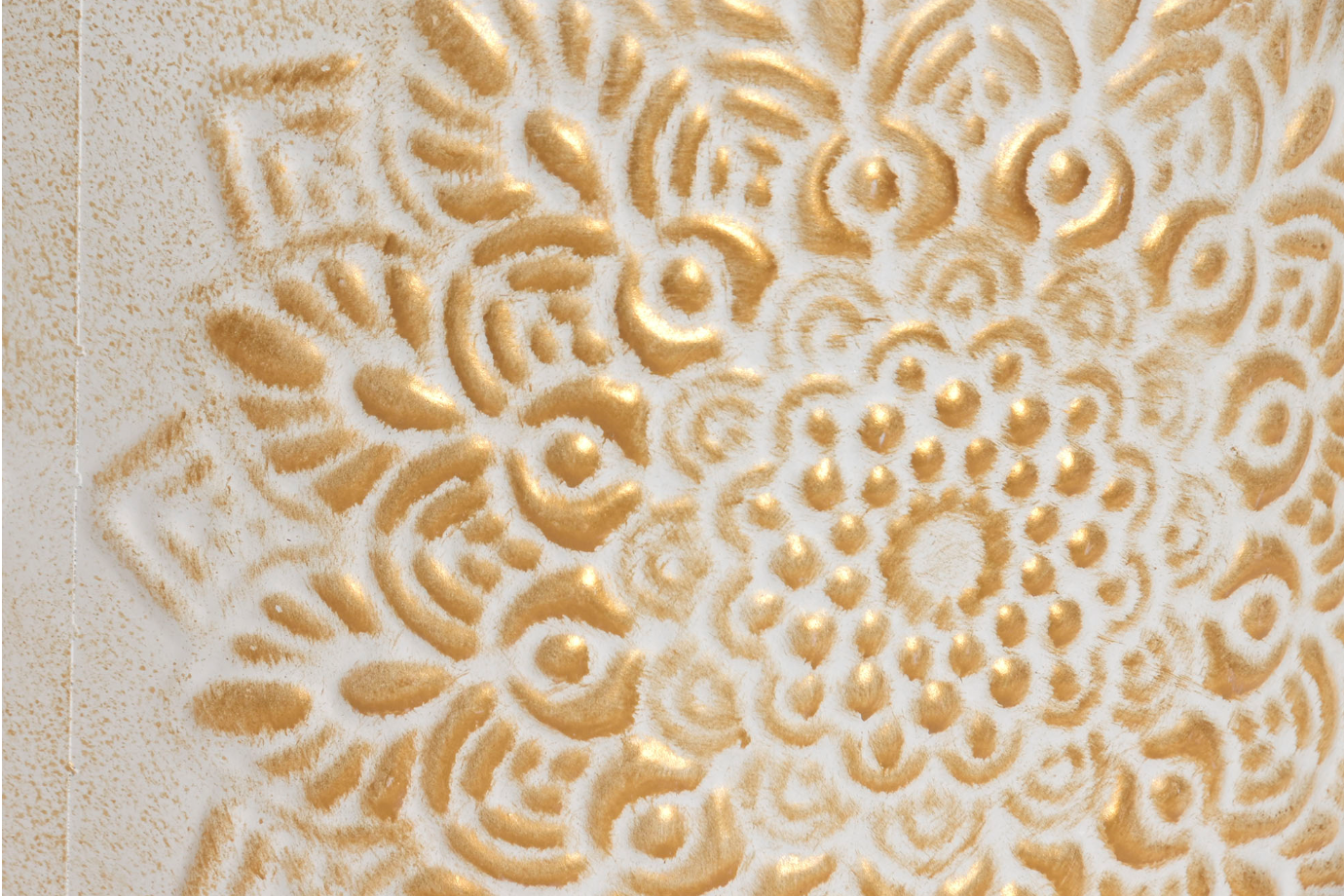 VASO FIORI METALLO MANDALA GRANDE