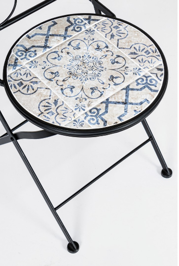 SET TAVOLO QUADRATO +2 SEDIE PIEGH ERICE