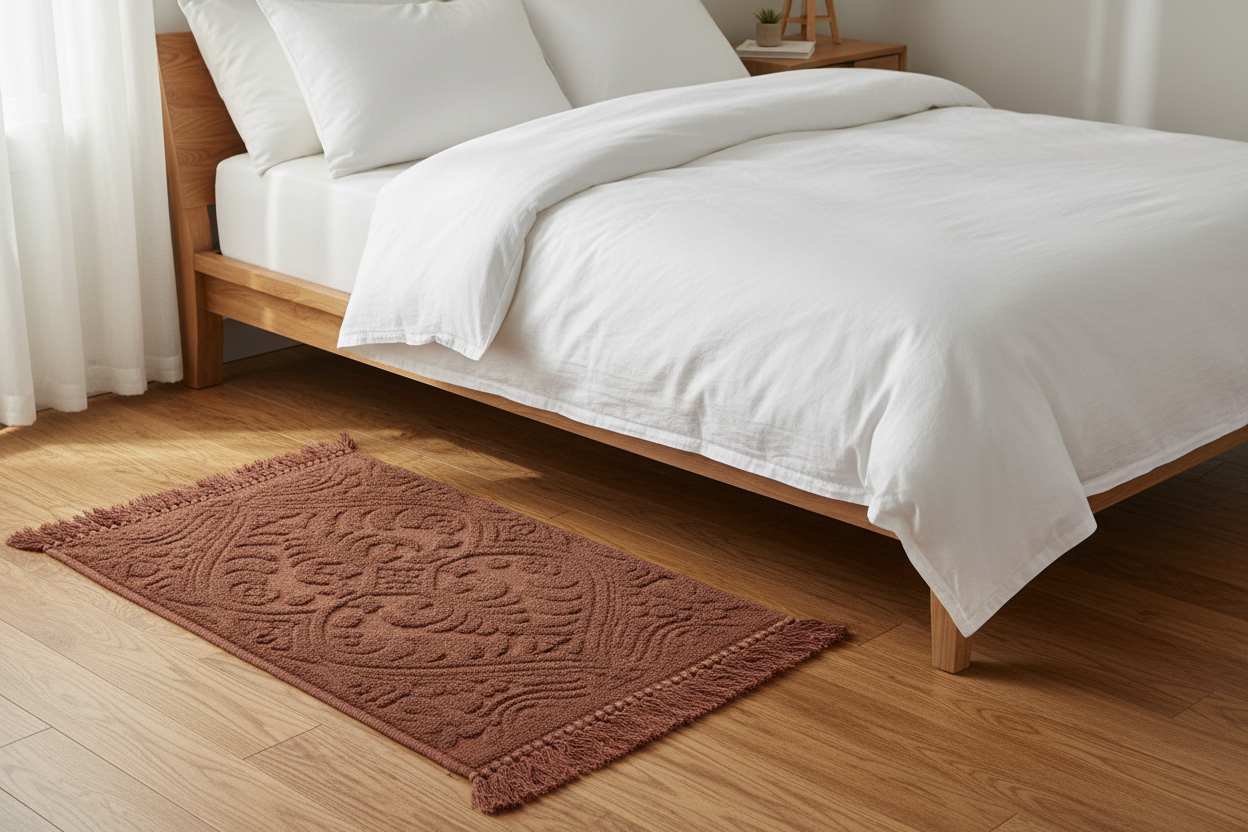 TAPPETO JACQUARD CON NAPPE 1300GSM
