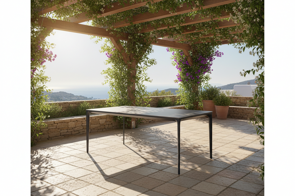 TAVOLO ALGHERO 180X90 PIANO IN GRES