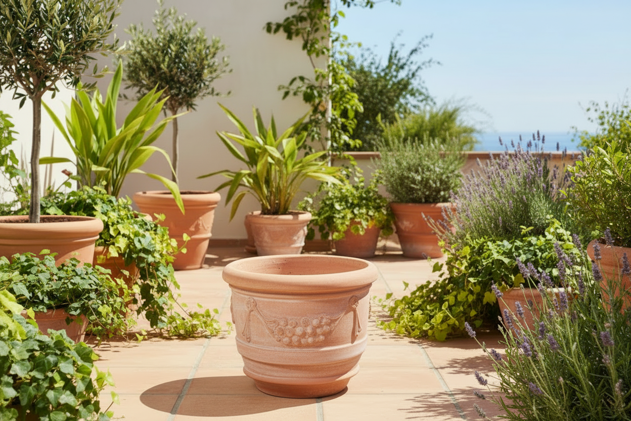 VASO BARILE FESTONATO CM30