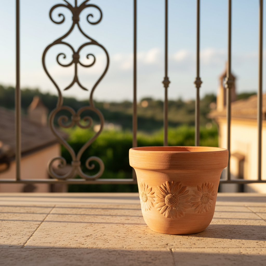VASO GIRASOLE CM 25